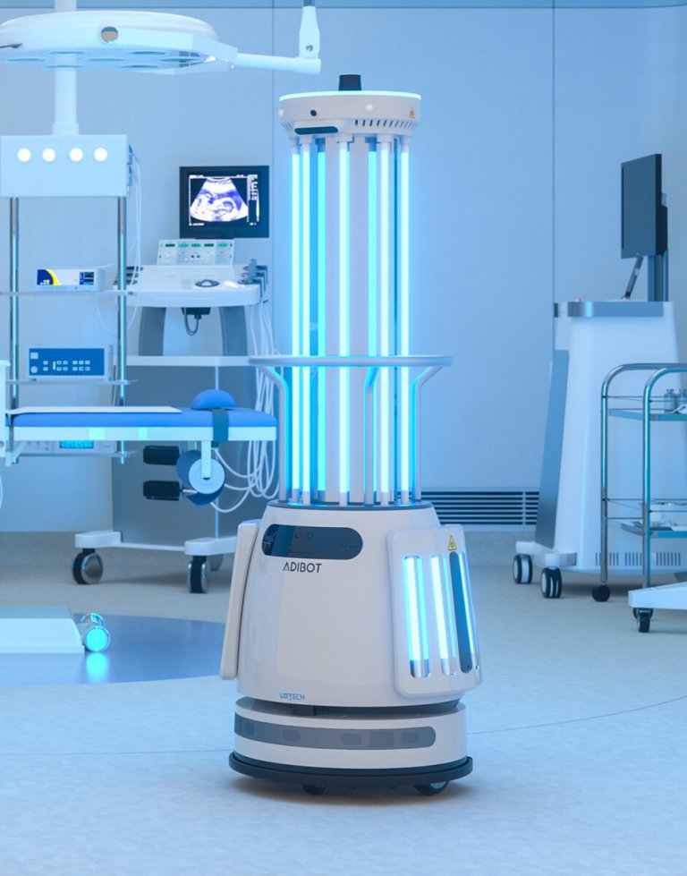Adibot-A in operation room